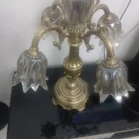 با سلام ی جفت شمعدان برنز اصلی|لوستر و چراغ آویز|تهران, افسریه شمالی|دیوار