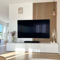 اجرای تخصصی TV Wall ماربل شیت ترمووال بین کابینتی|خدمات پیشه و مهارت|اهواز, بهارستان|دیوار