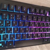 ست موس و کیبورد گیمینگ هیبریدی گرین RGB|قطعات و لوازم جانبی رایانه|تهران, فلاح|دیوار
