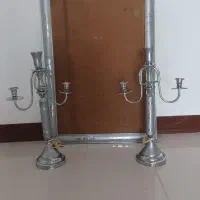 قاب آینه با شمعدان
