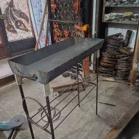 منقل کباب پز با ورق سنگین