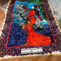 فرش رو تختی قدیمی