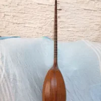 تنبور پاشنه ای از چوب توت|سازهای سنتی|کنگاور, |دیوار