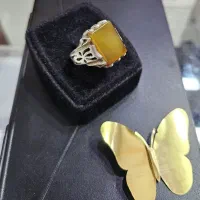 انگشتر مردانه شرف الشمس نقره