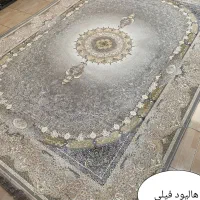 فرش  کاشان بژ طلایی  دودی زغالی|فرش|گلبهار, شهر جدید گلبهار|دیوار