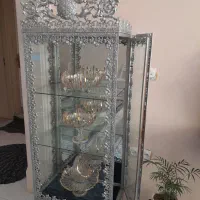 گنجه بوفه ویترین کنارسالنی