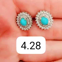 انگشتر/نیم ست/گوشواره/نقره