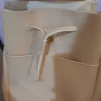 کوله پشتی چرم کرم استخوانی|کیف، کفش، کمربند|شهرکرد, |دیوار