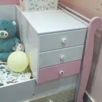 تخت کودک و نوجوان آپادانا، طرح خرگوش|تخت و سرویس خواب|اهواز, کوی جانبازان(دانش)|دیوار