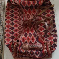 مفرش قجری و نمد نازک سوزن دوز