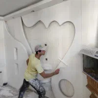 کارگرنقاش ساختمان