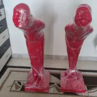 مجسمه فایبر گلاس مدل غلام وخانوم غلام|مجسمه، تندیس، ماکت|تهران, حکیمیه|دیوار