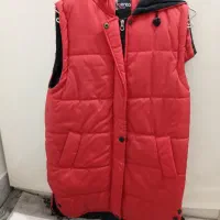 کاپشن کوتاه سایز۲.پافرقرمز سایز۱