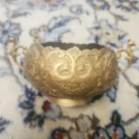 ظرف عتیقه نقره