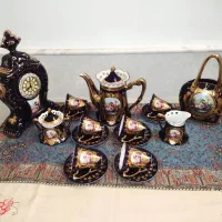 فروشگاه وخریدار ظروف قدیمی مرغی سرمه ای گلمرغی|ظروف سرو و پذیرایی|اصفهان, نقش جهان|دیوار