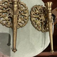 یک عدد کنسول تزئینی آنتیک و دو عدد شمعدان|کلکسیون اشیاء عتیقه|تهران, زعفرانیه|دیوار