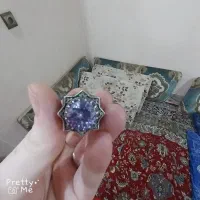 انگشتر نقره جواهراتی سیترین|جواهرات|اهواز, فاز ۱ پادادشهر|دیوار