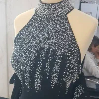 پرس نگین حرارتی روی پرده و لباس