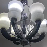 لوستر شش شاخه جفت داره|لوستر و چراغ آویز|ساری, |دیوار