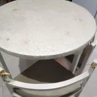 میز نهار خوری 4 نفره با دو صندلی