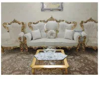 مبلمان سلطنتی ورق طلا