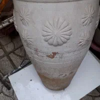 گلدان سفالی بزرگ|گل و گیاه طبیعی|تهران, مینای جنوبی|دیوار