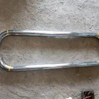 رکاب لوله استیل گارد شلگیر باربند رکاب‌تک‌ی آفرود