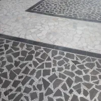 کفسابی سنگ و اجرای لاشه سنگ و موزاییک درجا|خدمات نظافت|بندرعباس, |دیوار