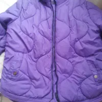 کاپشن دخترانه بنفش