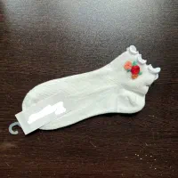 جوراب گلدوزی شده با دست