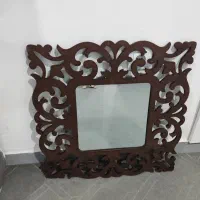 آینه دیواری و یک عدد پشتی طبی صندلی|آینه|آبادان, |دیوار