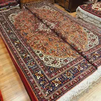 جفت فرش ۶متری دستباف زمینه پوست پیازی|فرش|تهران, اکباتان|دیوار