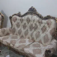 مبل استیل ۹نفره و بوفه