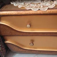 تخت دونفره چوبی سالم|تخت و سرویس خواب|ساوه, |دیوار