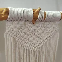 قفسه چوب و‌مکرومه|صنایع دستی و سایر لوازم تزئینی|کرمان, |دیوار