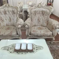 فروش ویژه مبل ۹ نفره و میز غذاخوری ۶ نفره|مبلمان خانگی و میز عسلی|نجف‌آباد, امام خمینی|دیوار