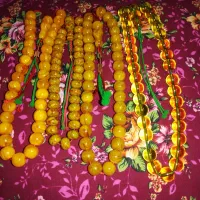 تسبیح کهربا وسندلوس 33تایی|جواهرات|محمدبار, |دیوار