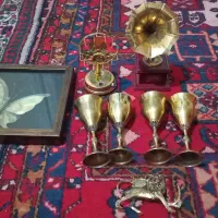 تعدای وسیله برنزی  یکجا فروشی