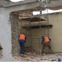 تخریب ساختمان شیار زنی تخریب کار،بازسازی نصب شوفاژ