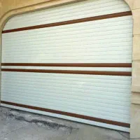 درب برقی. درب شیشه. دوربین وحفاظ شاخ گوزنی