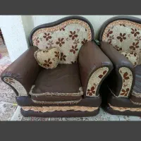 مبل چرم ۶نفره +۱|مبلمان خانگی و میز عسلی|امیرکلا, |دیوار