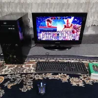 کامپیوتر کامل گیمینگ طراحی و. مانیتور 22 hdmi|رایانه رومیزی|اراک, |دیوار