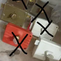 قفل درب حیاط