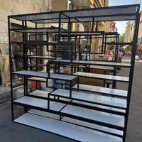 Shelfکتابخانه شلف بغل ضربدری|کتابخانه، شلف، قفسه‌های دیواری|تهران, نعمت‌آباد|دیوار