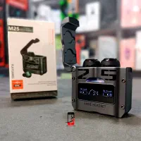 ایرپاد+پاوربانک M25/گارانتی18ماه/هندزفری/هدفون