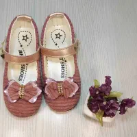 کفش مجلسی رویه مخمل پاشنه مخفی دخترانه سایز ۳۱