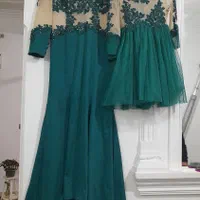 لباس مجلسی سایز 42تا44 بچه گانه ام 6 تا 8سال