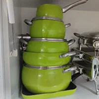 سرویس قابلمه 9 پارچه کاملا سالم اصلا استفاده نشده