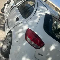 تیبا ۲مدل ۹۷زاپاس زیر نرفته تصادفی