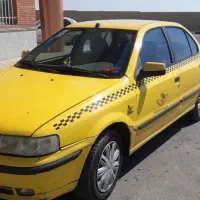 تاکسی سمندef7 دوگانه خط متروشهرری صبح کار